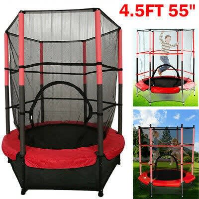 Kid's Trampoline With Safety Net 4. 5ft