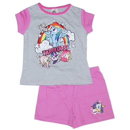 My Little Pony Girls Short Summer Pyjamas