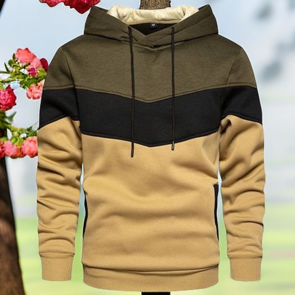 Mens Sport Outdoor Cotton Long Sleeve Hoodies Sportwear Warm Sweatshirts