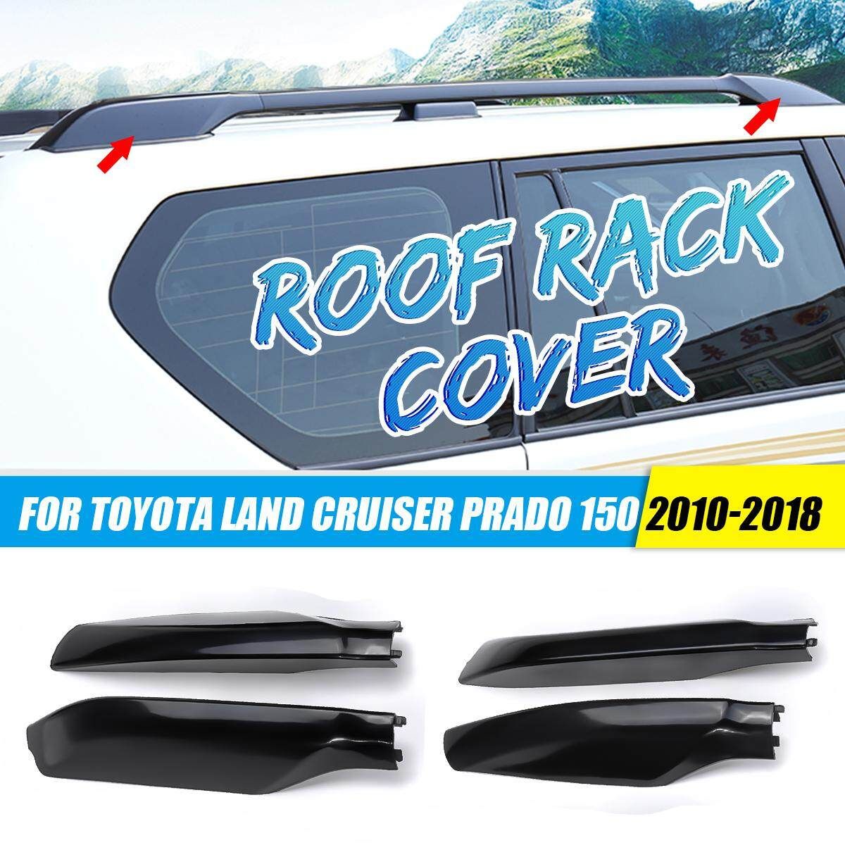 Car Roof Rack Cover Auto Roof Rail End For Toyota Land Cruiser Prado 150 2010-18