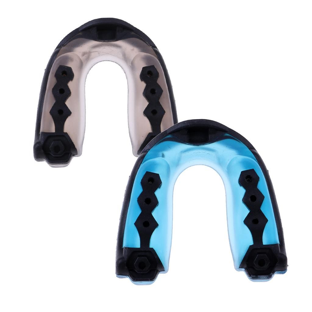 2X Adult Mouth Guard Piece  Protector Mouthguard Boxing