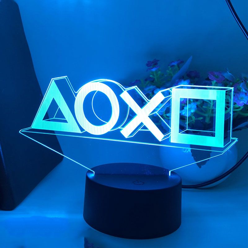 Game Icon Lamp For PS4 Mood Flash Desk Night Commercial