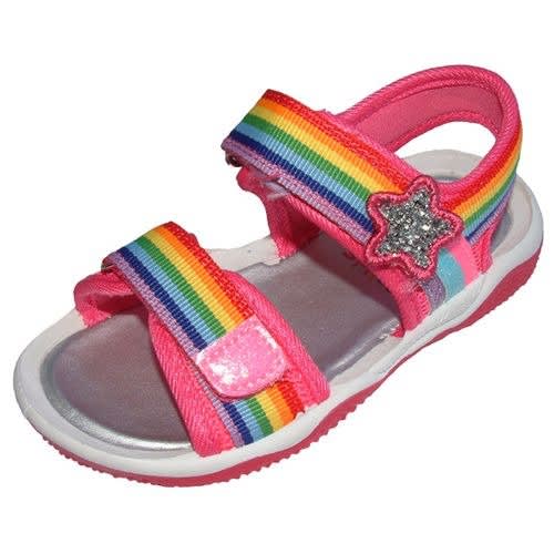 Girls Raya Rainbow Sports Sandal