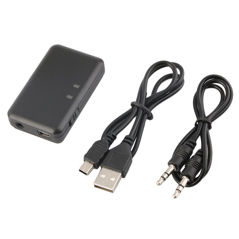 Wireless 3.5mm Bluetooth Receiver USB Audio Music Adapter For IPhone MP4/3-multicolor