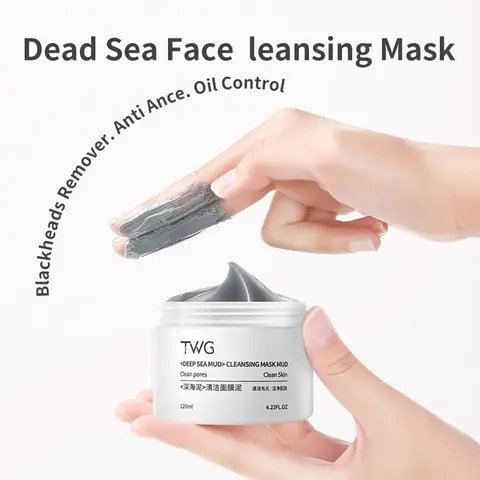 Dead Sea Mud Face Mask Anti-acne Pore Cleaner