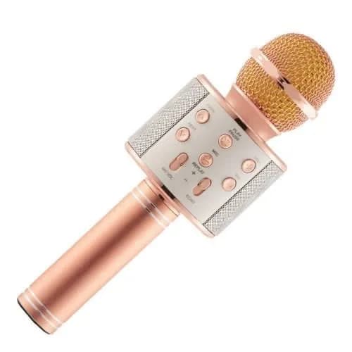 Karaoke Bluetooth Rechargeable Wireless Microphone - Multicolor