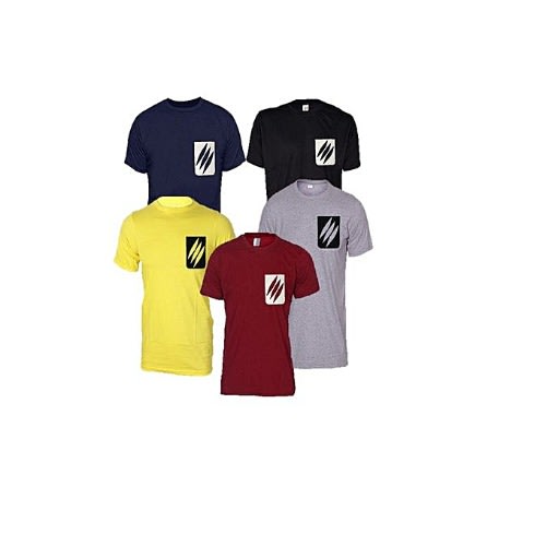Exclusive Pocket Design T-shirts For Men 5 In 1