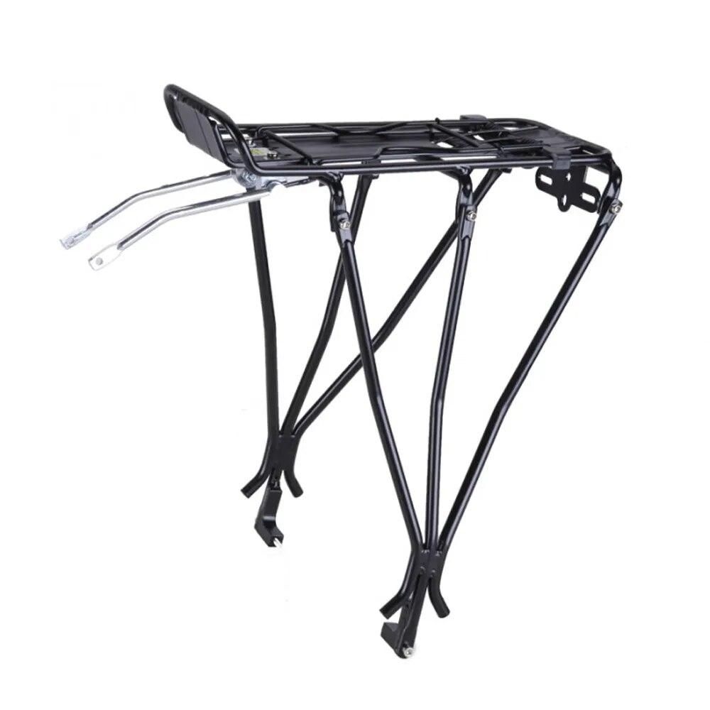 Cycling MTB Aluminum Alloy Bicycle Carrier Rear Luggage Rack Shelf Bracket for Disc Brake/V-brake Bike
