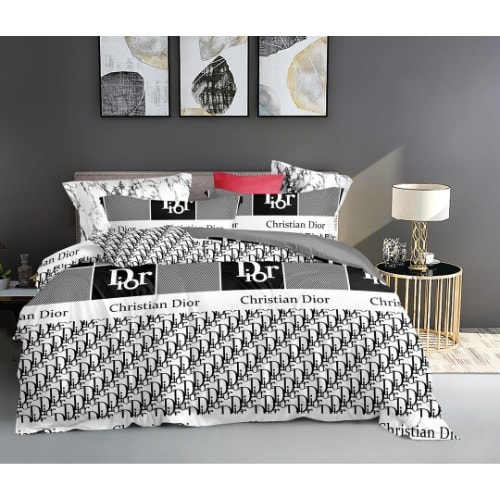 Bedsheet Duvet And Four Pillowcases