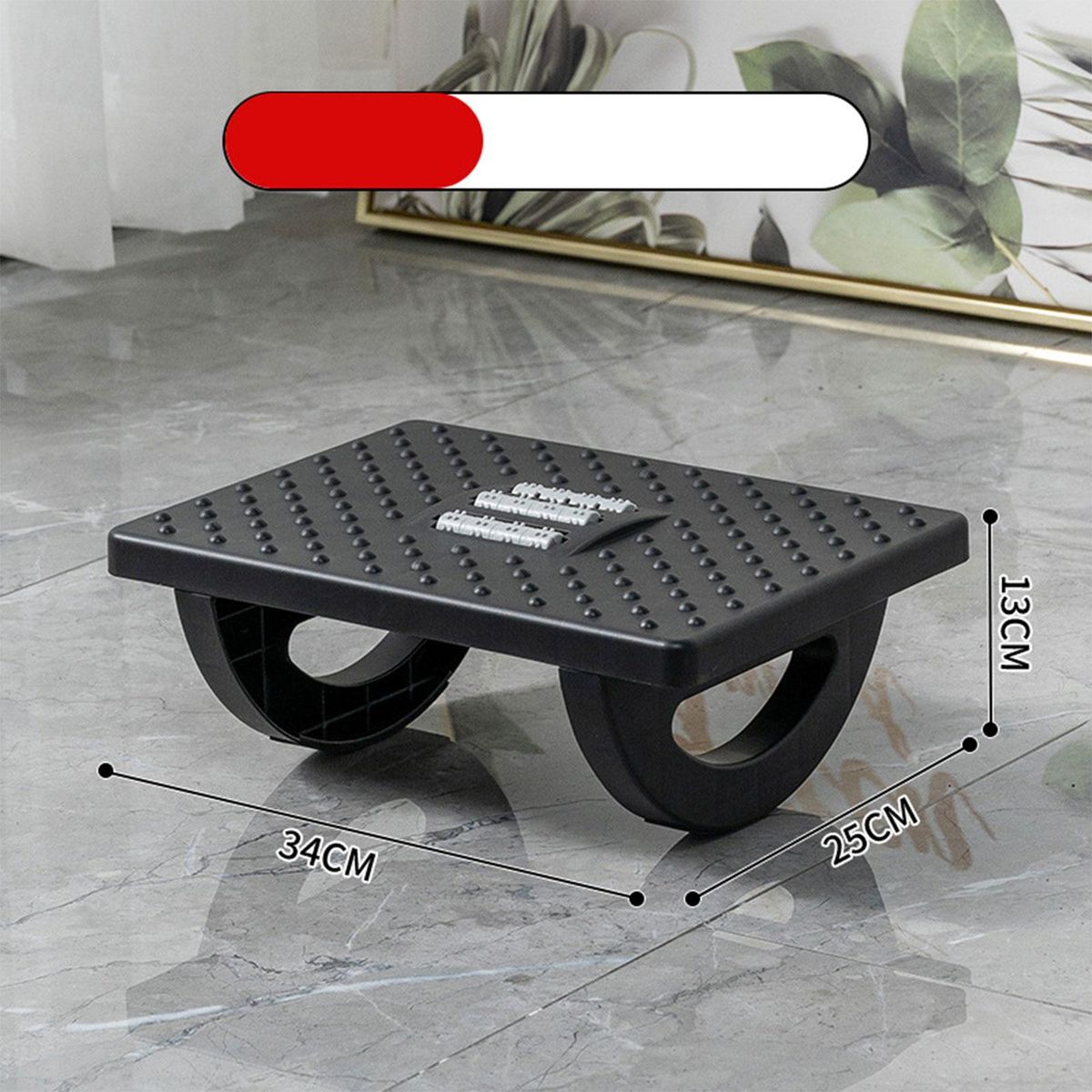 Footrest For Under  Leg Rest Foot Support For Black