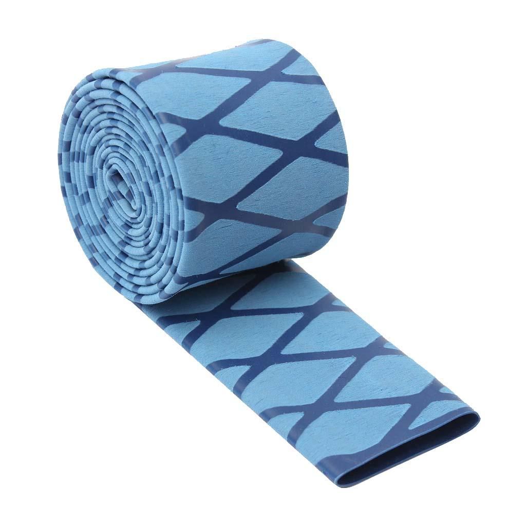 Rubber 1m Heat Shrink Wrap Tube Rod Building & Repair 28mm Blue