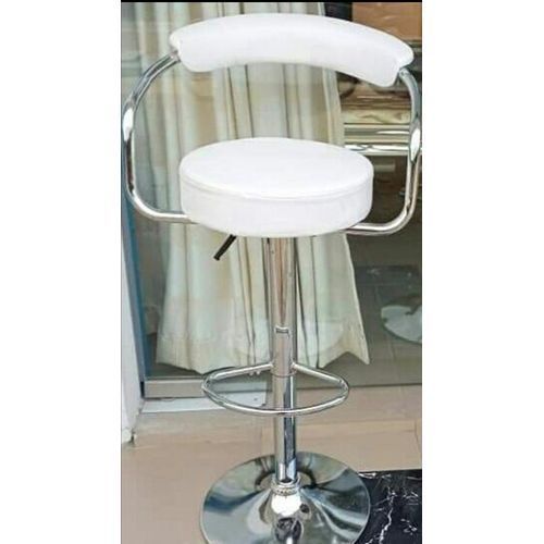 Adjustable Height Swivel Metal  Comfort Bar Stool