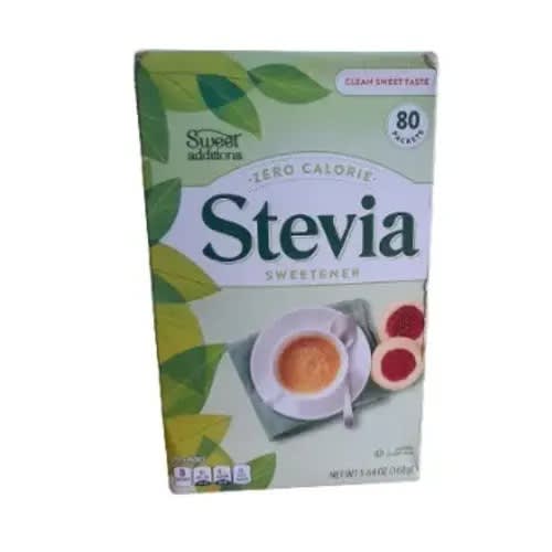 Calories Free Stevia Extract - 160g - 80 Packs - Pack Of 2