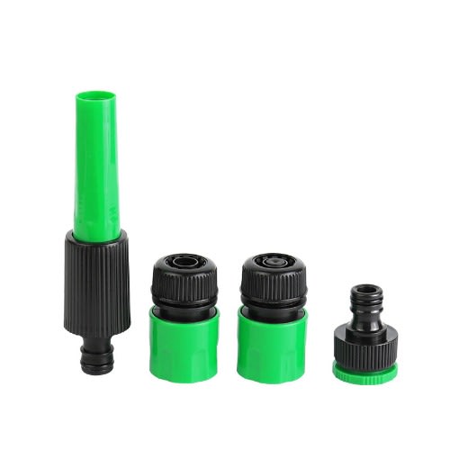 Adjustable Plastic Water Gun Garden Hose Nozzle Watering Sprinkler / Car Wash Set