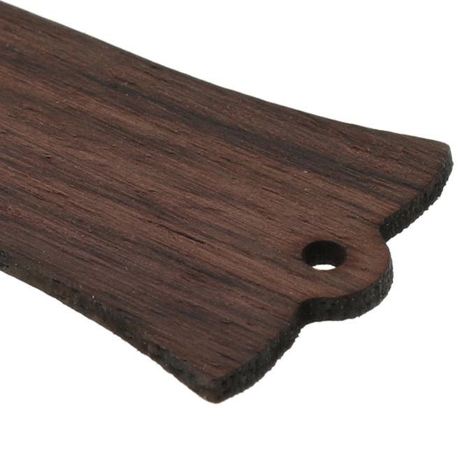 Electric Guitar Neck Truss Rod Cover DIY Part Rosewood   Rosewood