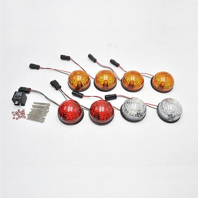 For Land Rover Defender 90/110 LED Brake Lamp Upgrade Position Side Marker Lamp