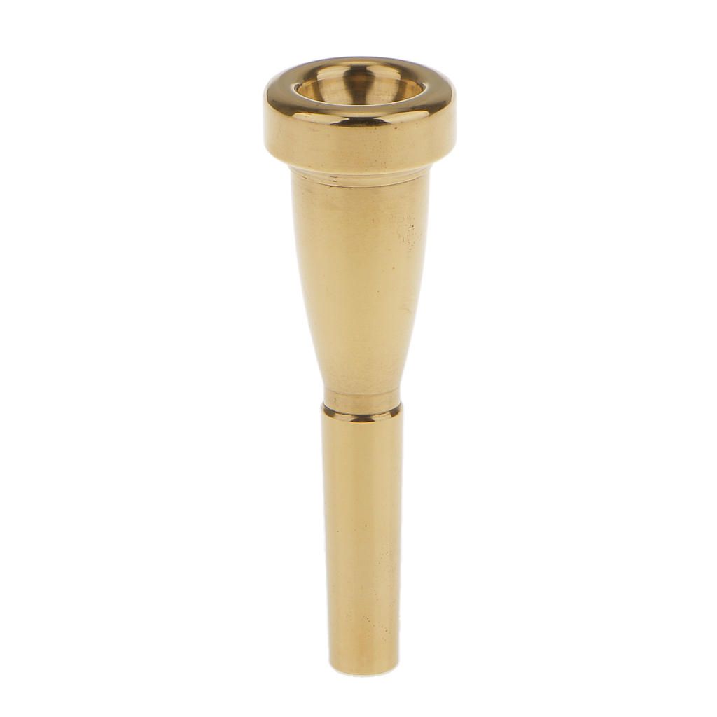Quality Golden Rich Tone Trumpet Mouthpiece 3C Size For Yamaha Bach
