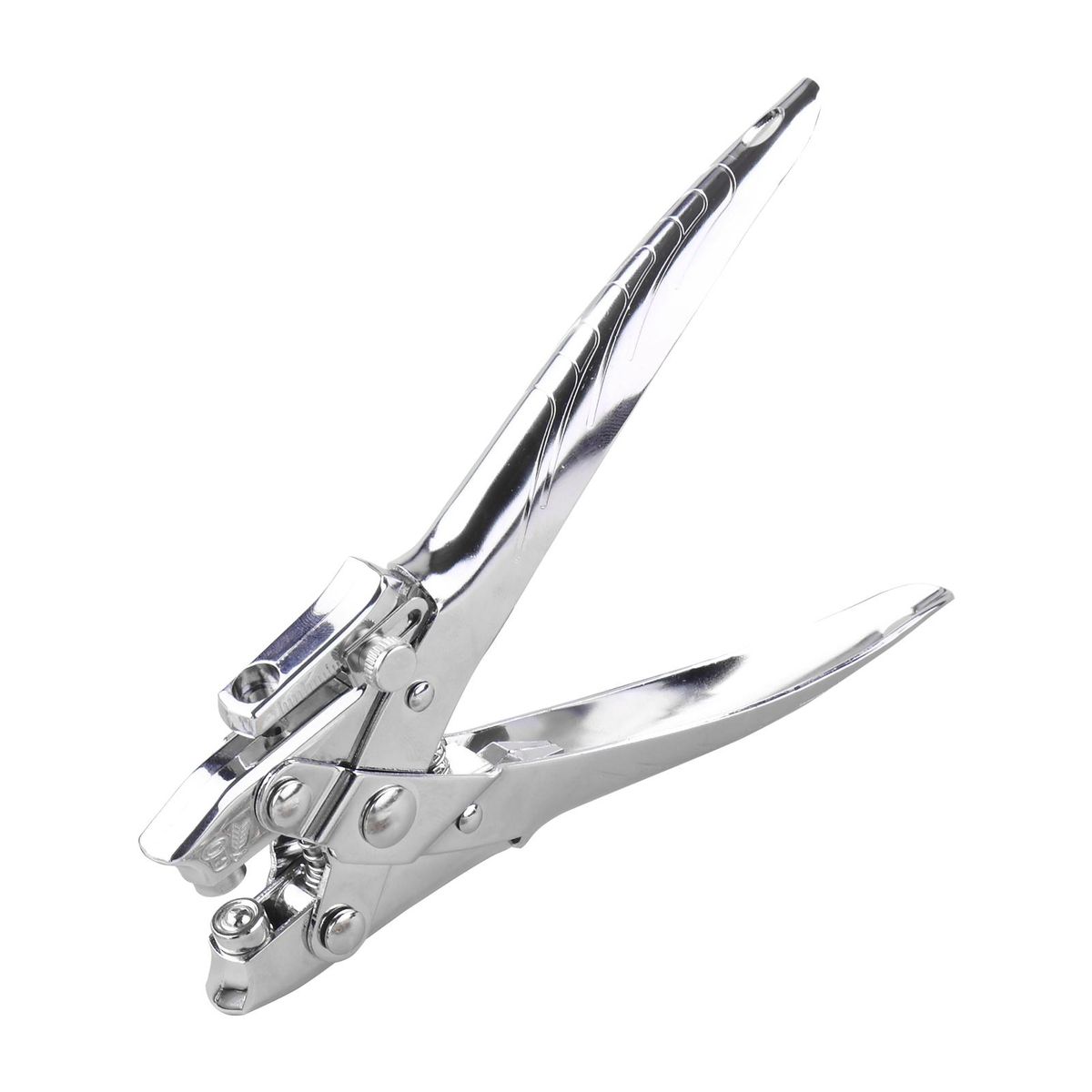 KW-trio Handheld DIY One-Hole Punch Single Hole Puncher All Metal Paper Cutter 50% Reduced Effort for Office Home School Students 30 Sheet Capacity for Binder Notebook Craft Paper Greeting Cards Scrapbook