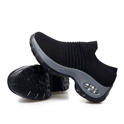 Ladies' Casual Running Sneakers - Black
