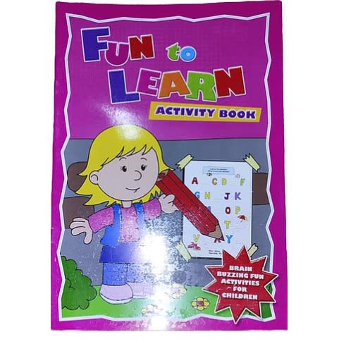 Fun To Learn Activity Book - Pink