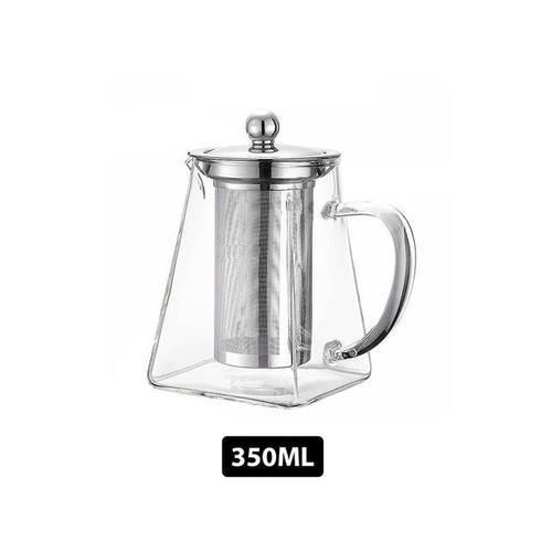 Heat Resistant Glass Teapot Gas Stove Induction Cooker Clear Water Kettle Kung Fu Teapot With Infuser Filter Puer Oolong Teapot