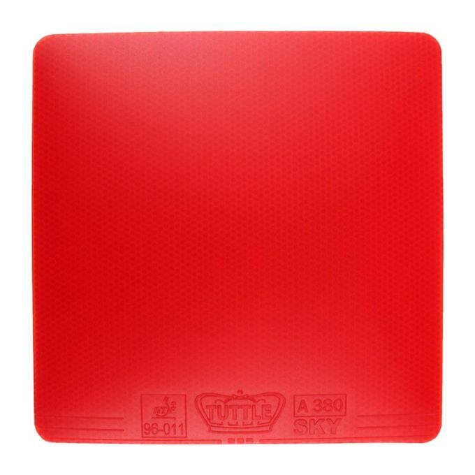 Table Tennis Bat 8 ​​x 8 Cm Sponge Rubber Replacement Rubber Red
