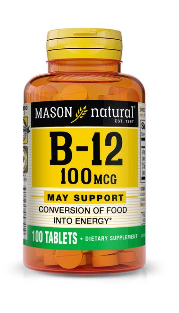 Vitamin B12 100mcg - 100 Tablets