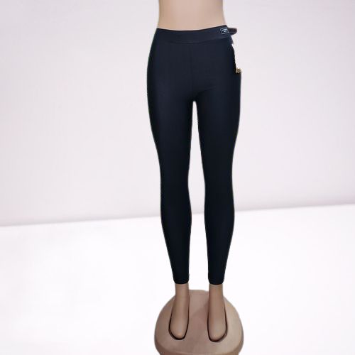 Ladies Plain Leggings Size(XXL)- Black