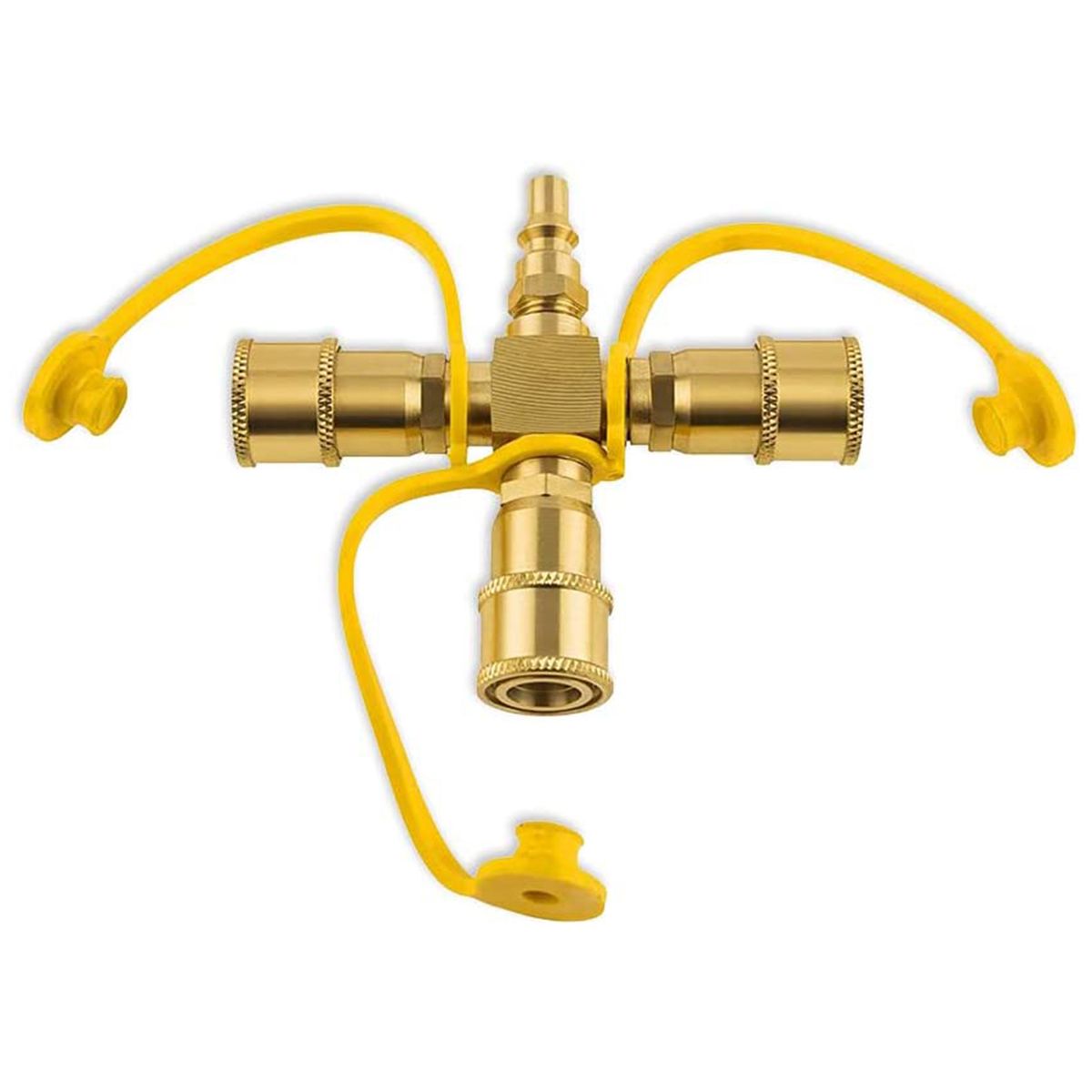 3 Ways Y Splitter Quick Connect Adapter 1/4'' Propane Hose