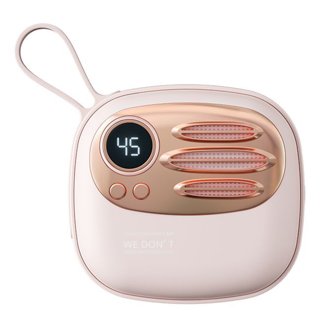 Mini 5000mAh Electric Hand Warmer P-ower B-ank 2 Adjustable