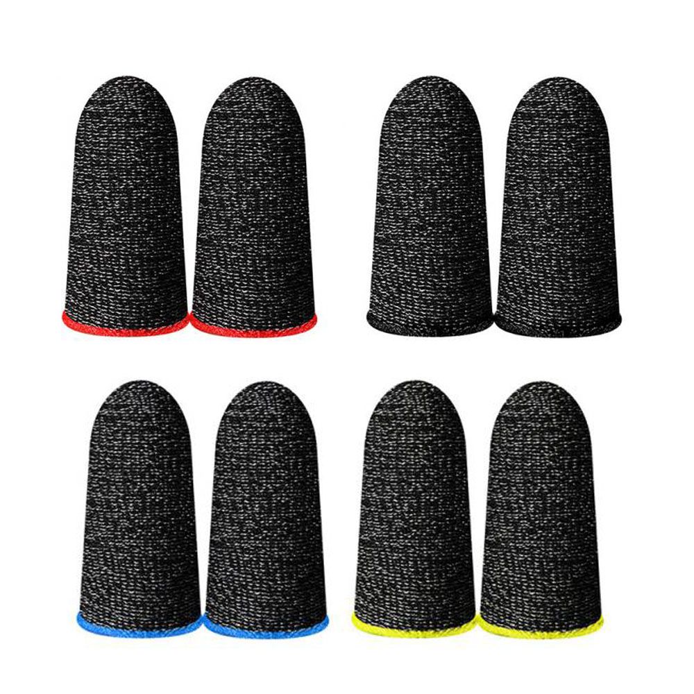 10PCS Gaming Finger Sleeves Sweatproof Fingertip Cover Cots