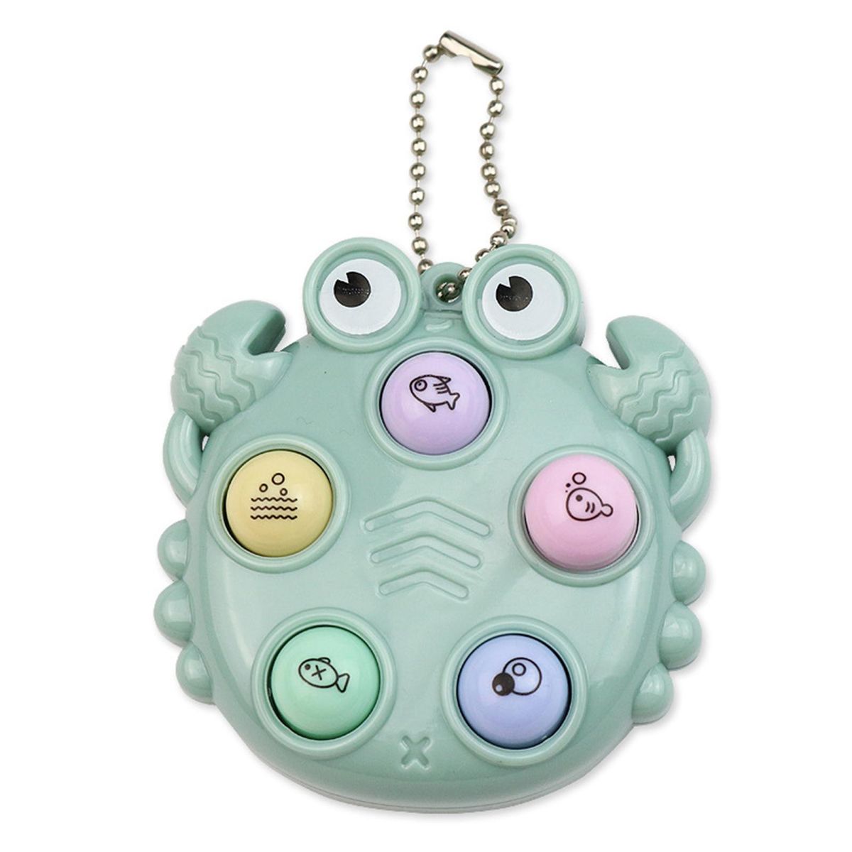 Keychain Children Game Console Toy Green