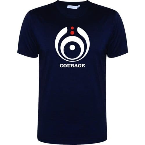 Courage Flock Design T-shirt