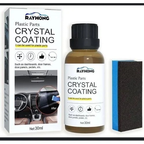 Crystal Coating Plastic Restorer Car Interior Coating Polish - 30ml - 1pc