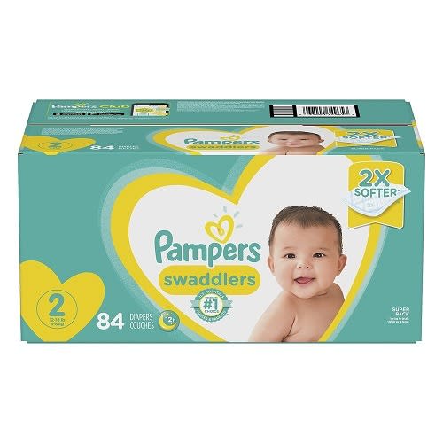 Swaddlers Diapers Size 2 - 84 counts