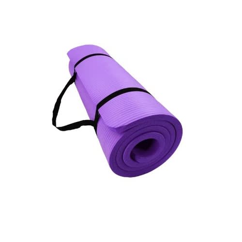 Fitness Yoga Mat For Exercise - Purple