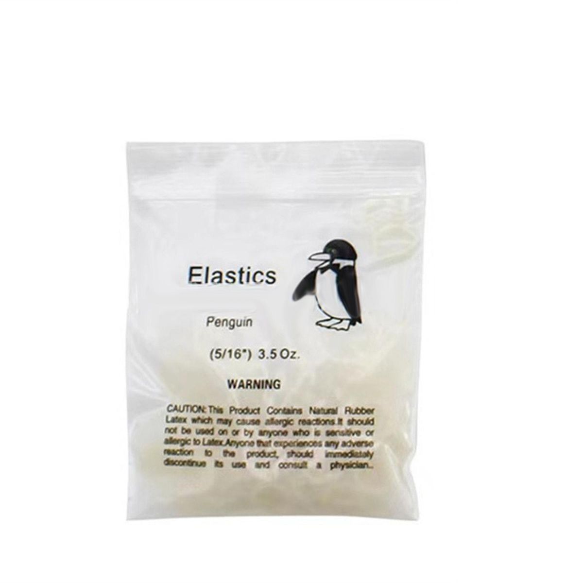 Dental dental material orthodontic rubber band traction rubber band rubber band to correct teeth 1 bag 100 5/16 A bag of penguins