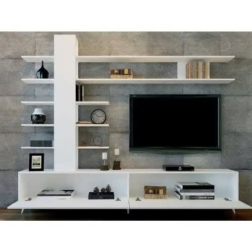 Zeem Venture - Tv Stand With Hanging Space - 5ft