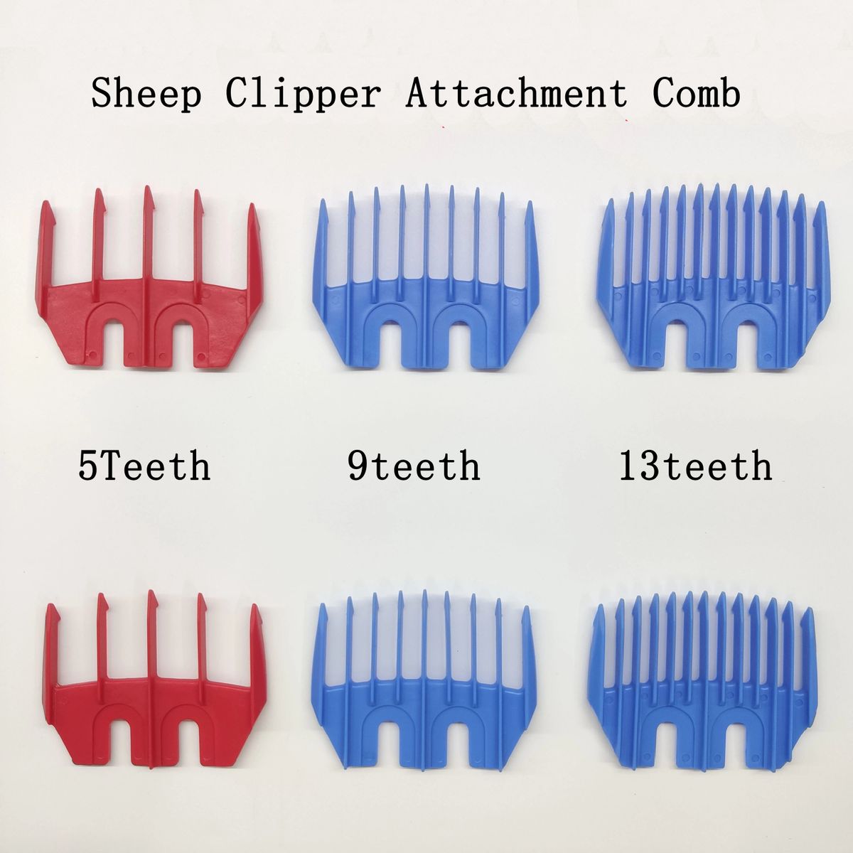5Teeth/9teeth/13teeth Sheep Clipper Blade Attachment Comb Can Fit Oster,Heiniger And GTS