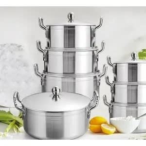 Aluminum Cooking Pots - Tornado - 7 Pcs