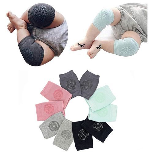 Baby Elastic Anti-Slip Knee Pad For Crawling-1Pairs