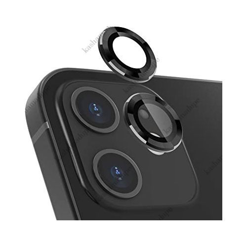 IPhone 12 Clear Camera Lens Shield Protector(black)