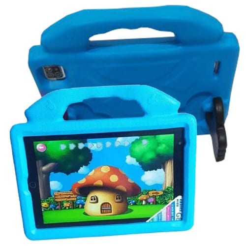 G8 Kids Tablet - 8" - 256GB ROM - 6GB RAM - 4G Dual SIM + WiFi - 5000mAh - Blue