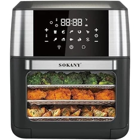 Sokany 8029 Smart Digital Commercial Air Fryer Cooker Oven - 12l
