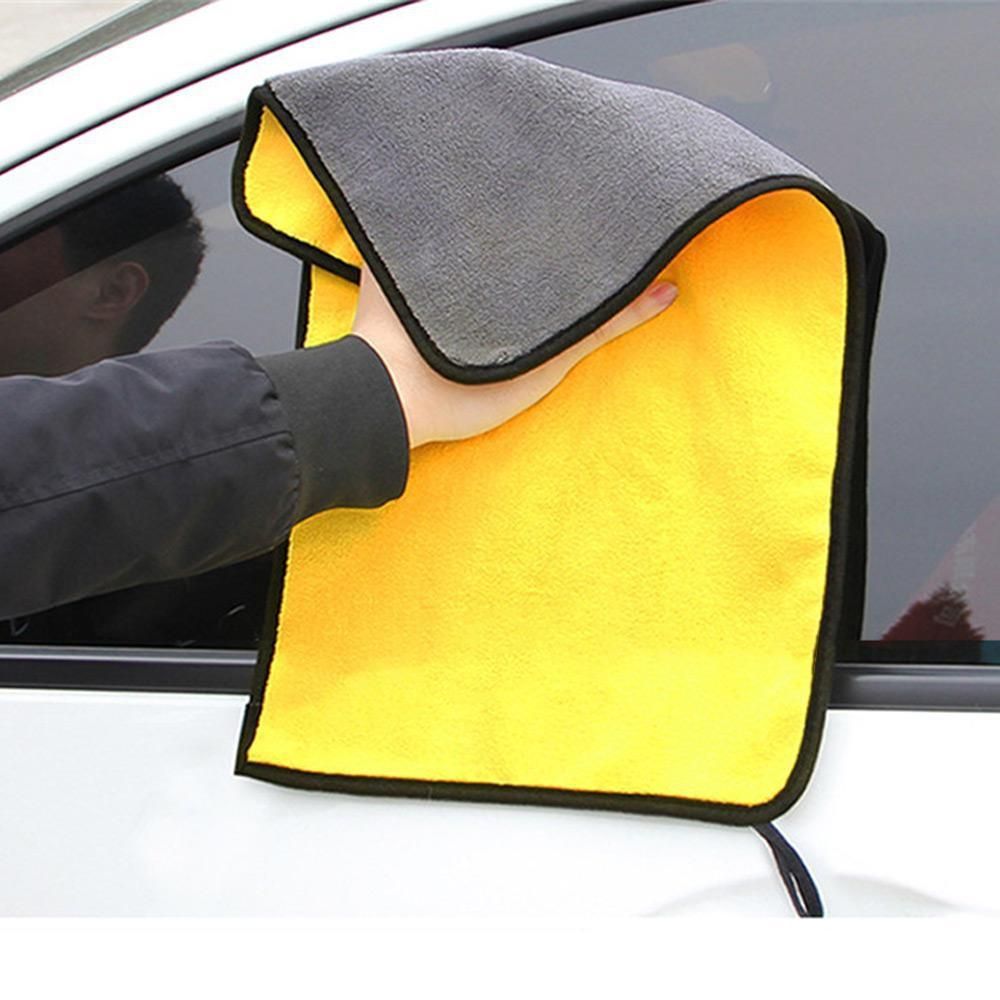 2PCS Car Wash Microfiber Towel