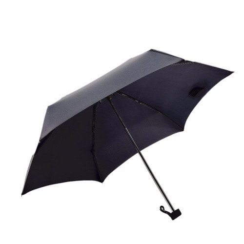 Polyester Uv Coated Pocket Umbrella - Black