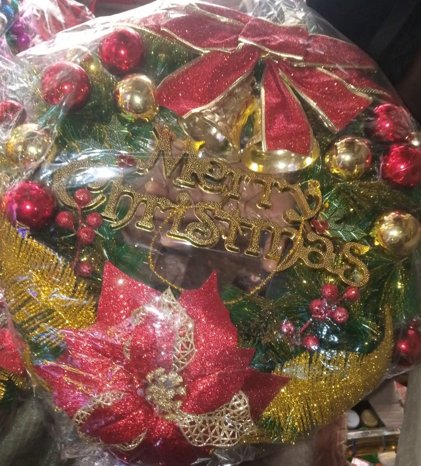 Christmas Wreath New Year Decorations