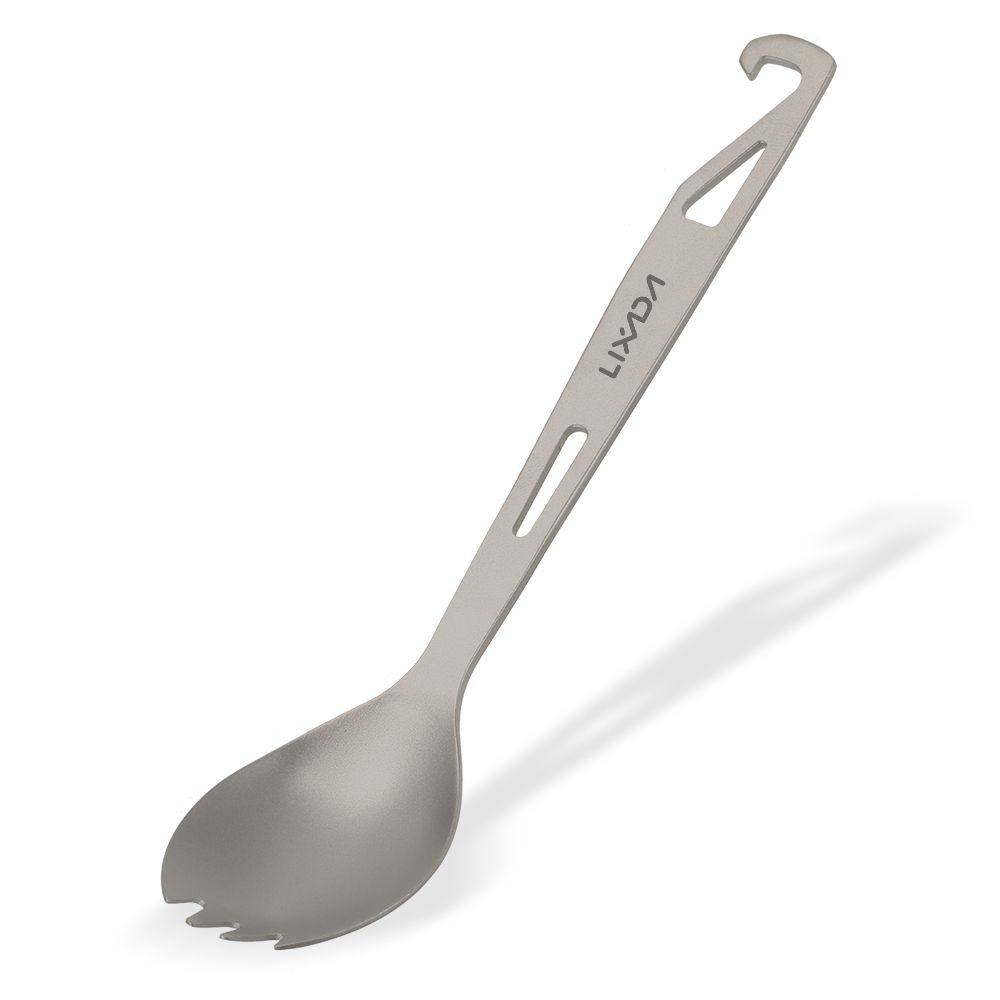 Titanium Spork With Bottle Opener Lightweight