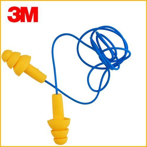 1 Pair Double Flare Flexible Silicone Ear Tunnel Plugs Swirl Earlets