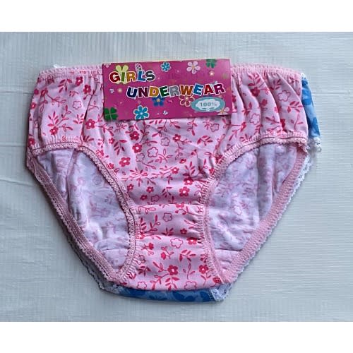 Set Of 3 Butterfly Floral Girls Pant